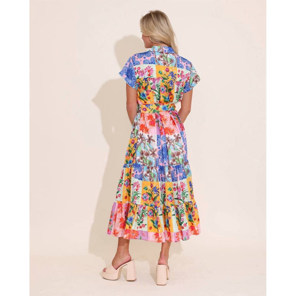 NEW ALDEN ADAIR rachel dress in floral sketch - Picture 3 of 6